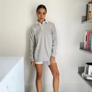 TNA Denver Longsleeve Rugby shirt NWOT